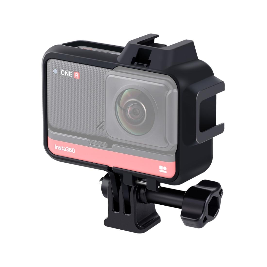 Insta360 one r Protective Cage with Tripod Adapter and Cold Shoe