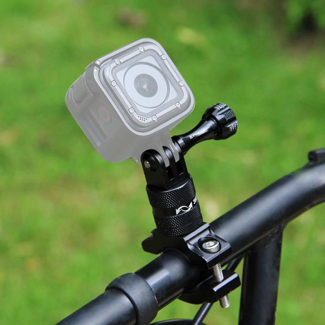 Universal Bike Handlebar Mount for Action Cameras - 360 Degree Rotation - Pu223B