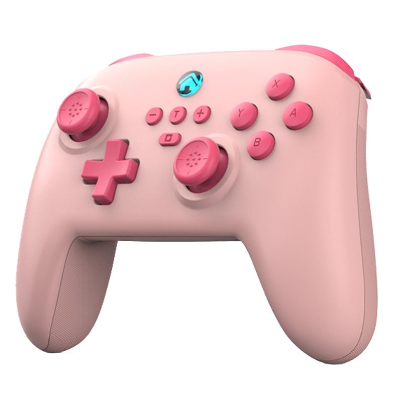 Vibration Gamepad for Switch / Android / Apple / Pc - Tooth Design - Pink