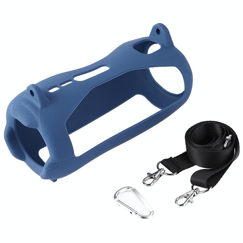 Jbl Pulse 5 Bluetooth Speaker Case with Shoulder Strap - Colourful Light Effect - Blue