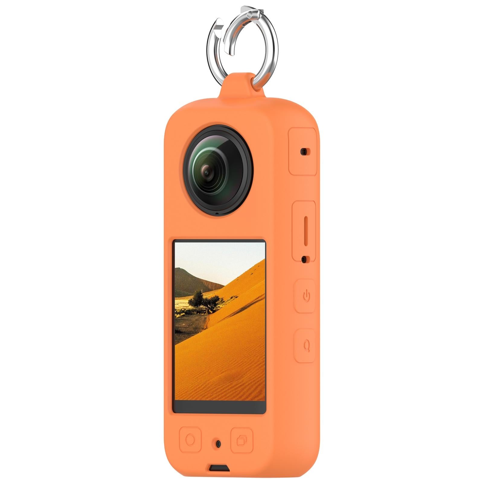Silicone Protective Case - Portable and Compact - Orange