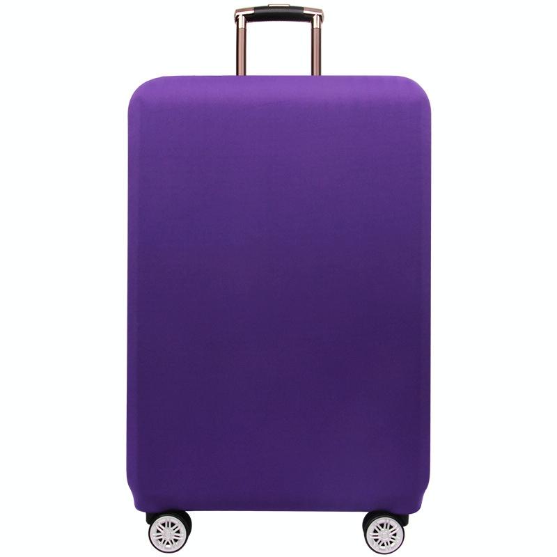 Stretch Luggage Protective Cover - Durable & Dust-proof - Size m - Violet