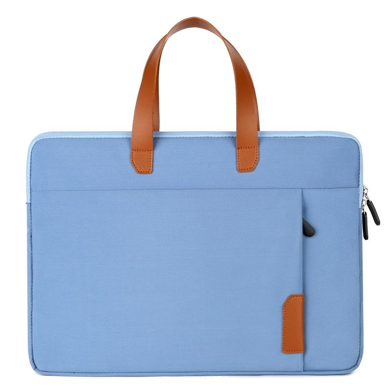Lightweight Portable Laptop Liner Bag - Fits 14 / 14.6 Inch - Blue