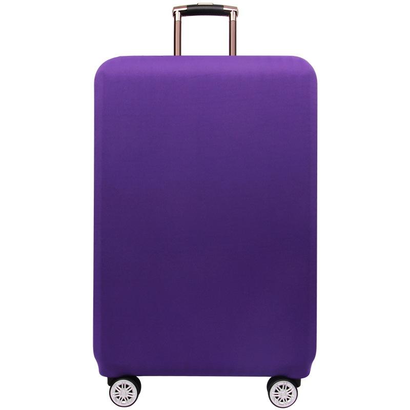 Stretch Luggage Protective Cover - Durable & Dust-proof - Size l - Violet