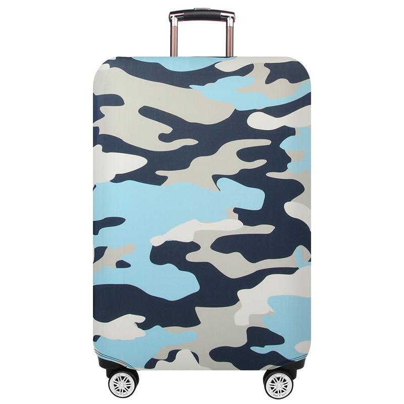 Travel Trolley Suitcase Cover Durable & Dustproof Size L - Camouflage 3