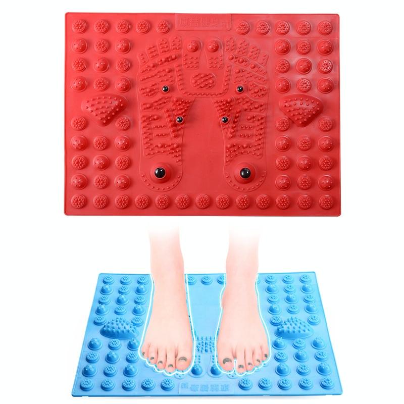 Foot Magnetic Therapy Massage Pad Toe Pressing Board - Red