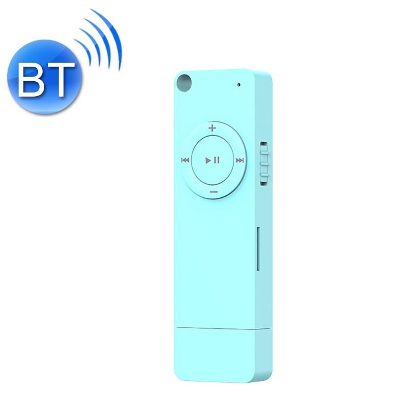 Bluetooth Mp3 Player With U Disk Design 32Gb Memory - Blue