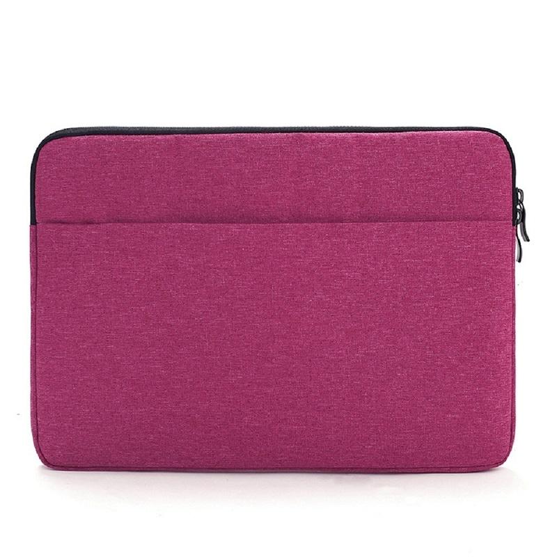 Waterproof & Anti-vibration Inner Bag for 11 / 13-14 Laptops - Rose Red