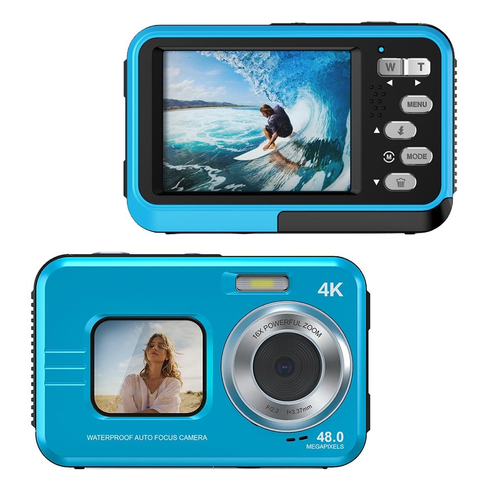 Waterproof 48mp Dual Screen Outdoor Camera - Wdc901 - Green