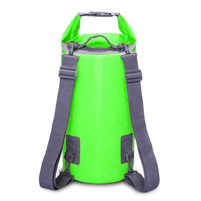 Waterproof Dual Shoulder Dry Bag 50L Capacity - Green