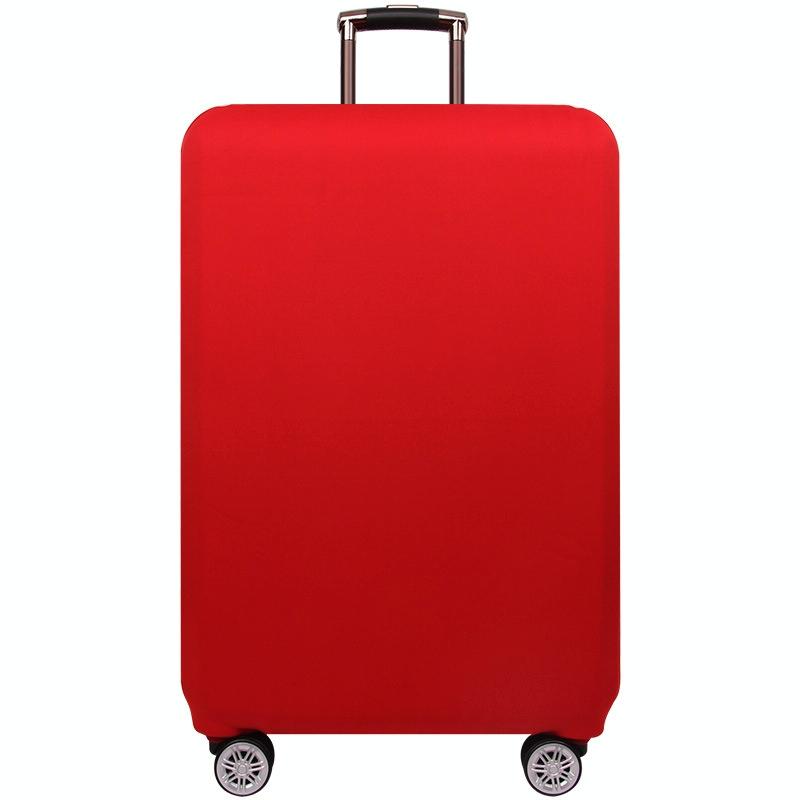 Stretch Luggage Protective Cover - Durable & Dust-proof - Size l - Red