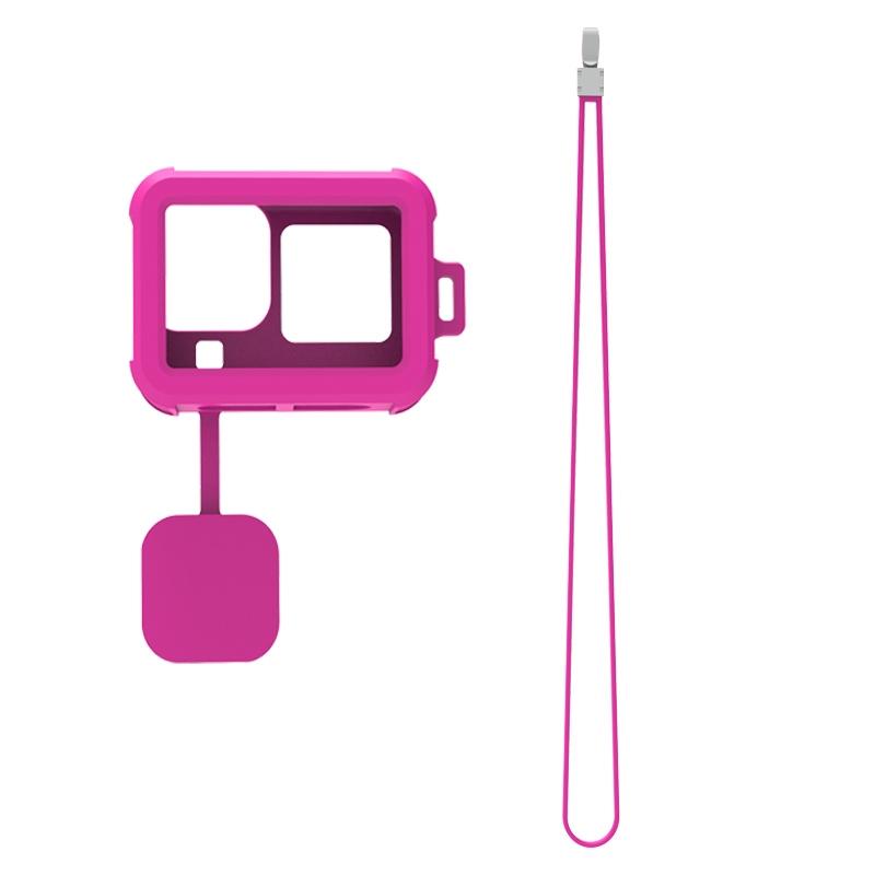 Silicone Case for Gopro Hero10 / 9 - Liquid Finish - Rose Red