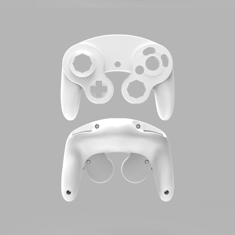 Nintendo Ngc Replacement Shell Handles - 2 Piece Set - White