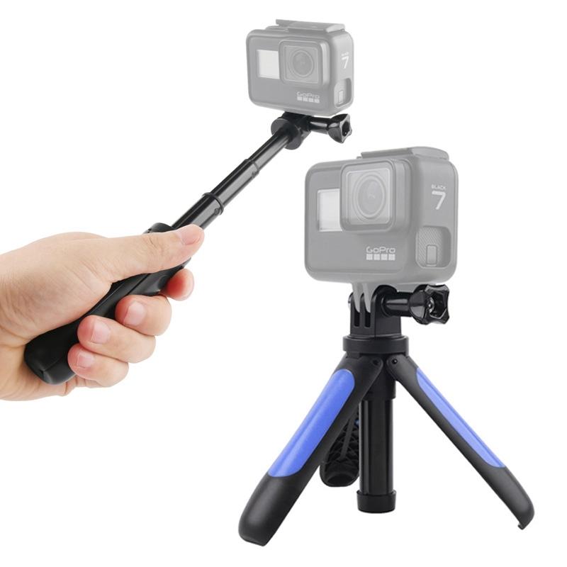 Mini Tripod for Gopro Insta360 Dji Action Cameras - Blue