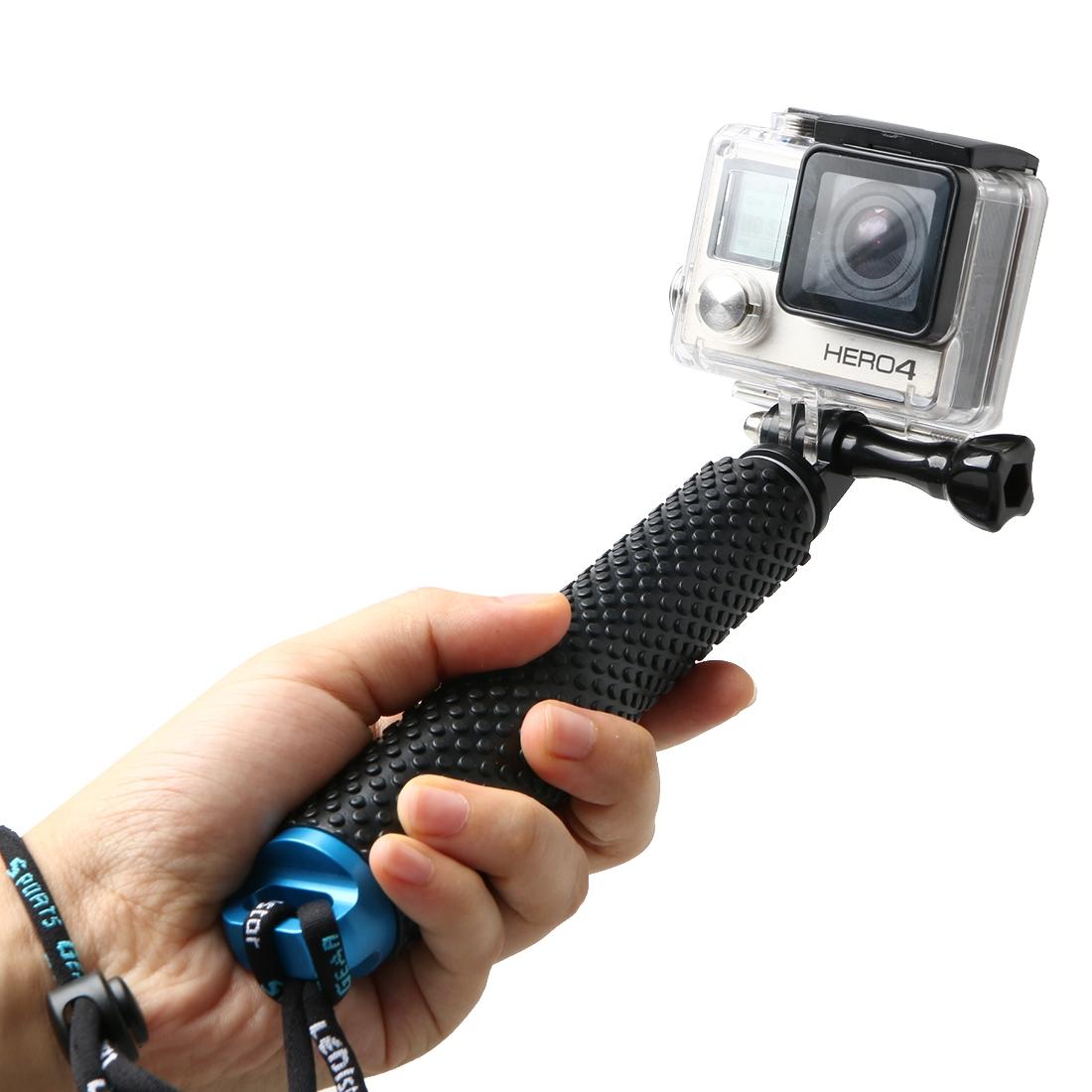 Extendable Monopod for Action Cameras - 49cm - Blue