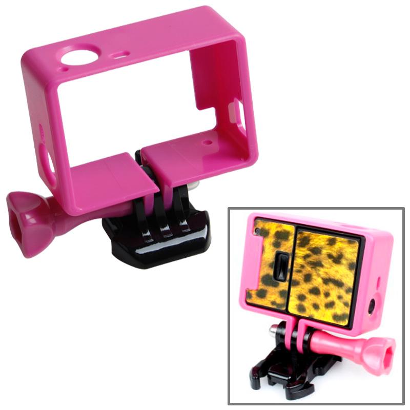 High Quality Tripod Mount for Gopro Hero4 / 3 / 3 - Magenta