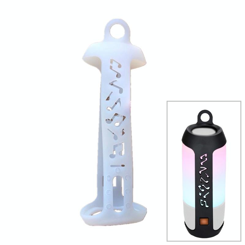 Waterproof Silicone Bluetooth Speaker Case for Jbl Pulse3 - Portable and Protective - Transparent
