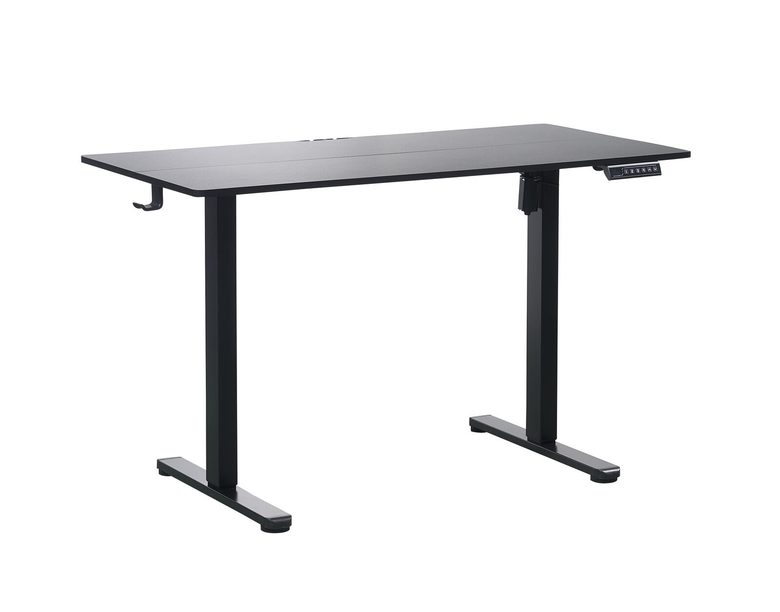 120 x 60cm Electric Standing Desk Height Adjustable Motorised Electric Sit Stand in Black