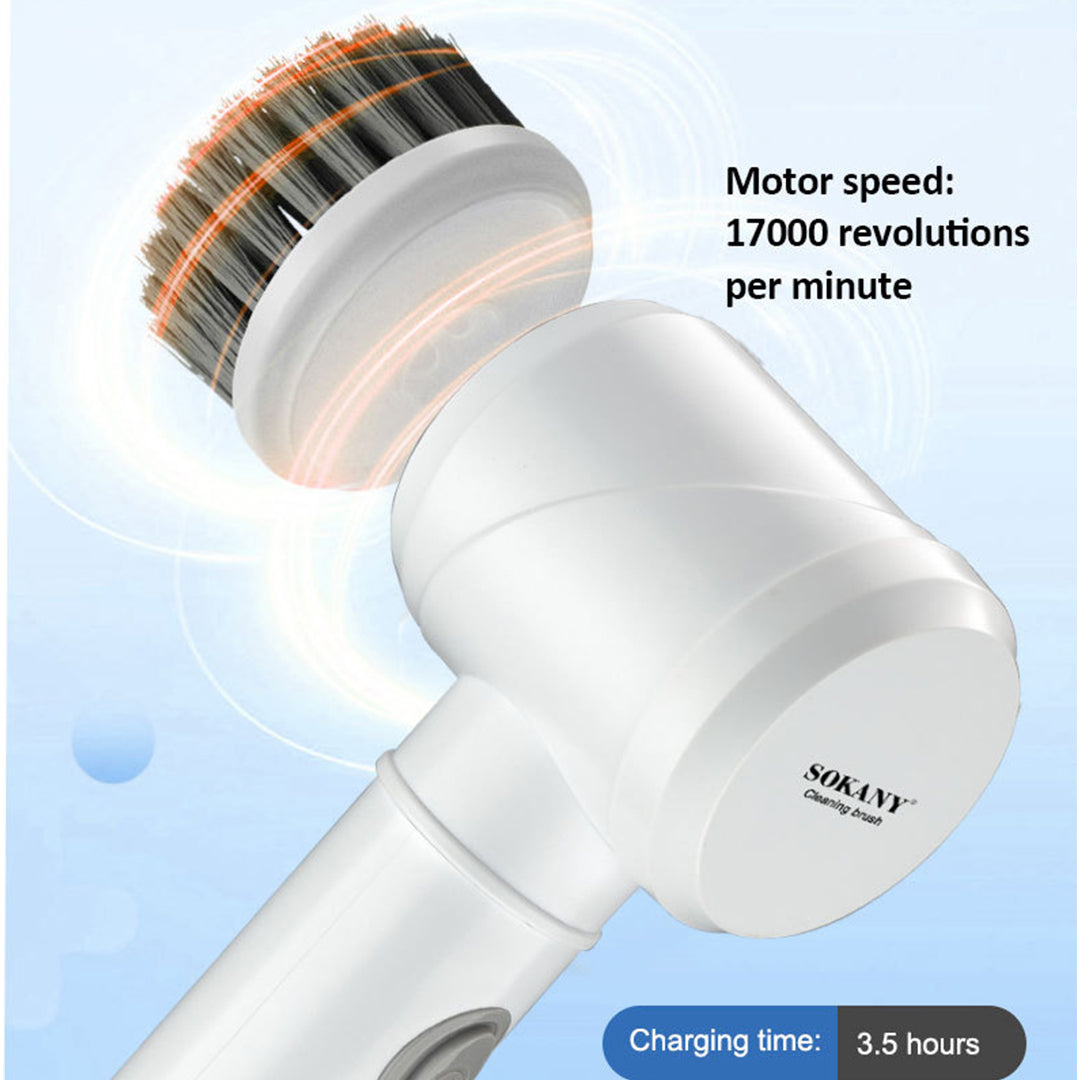 Sokany 5-in-1 Handheld Kitchen Scrubber – Multi-Function Cleaning Tool