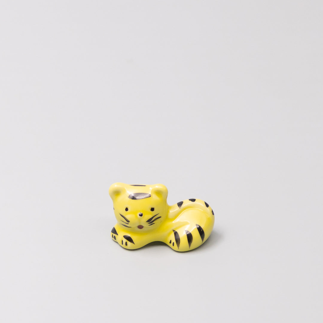 Chopstick Rest Yellow Tiger