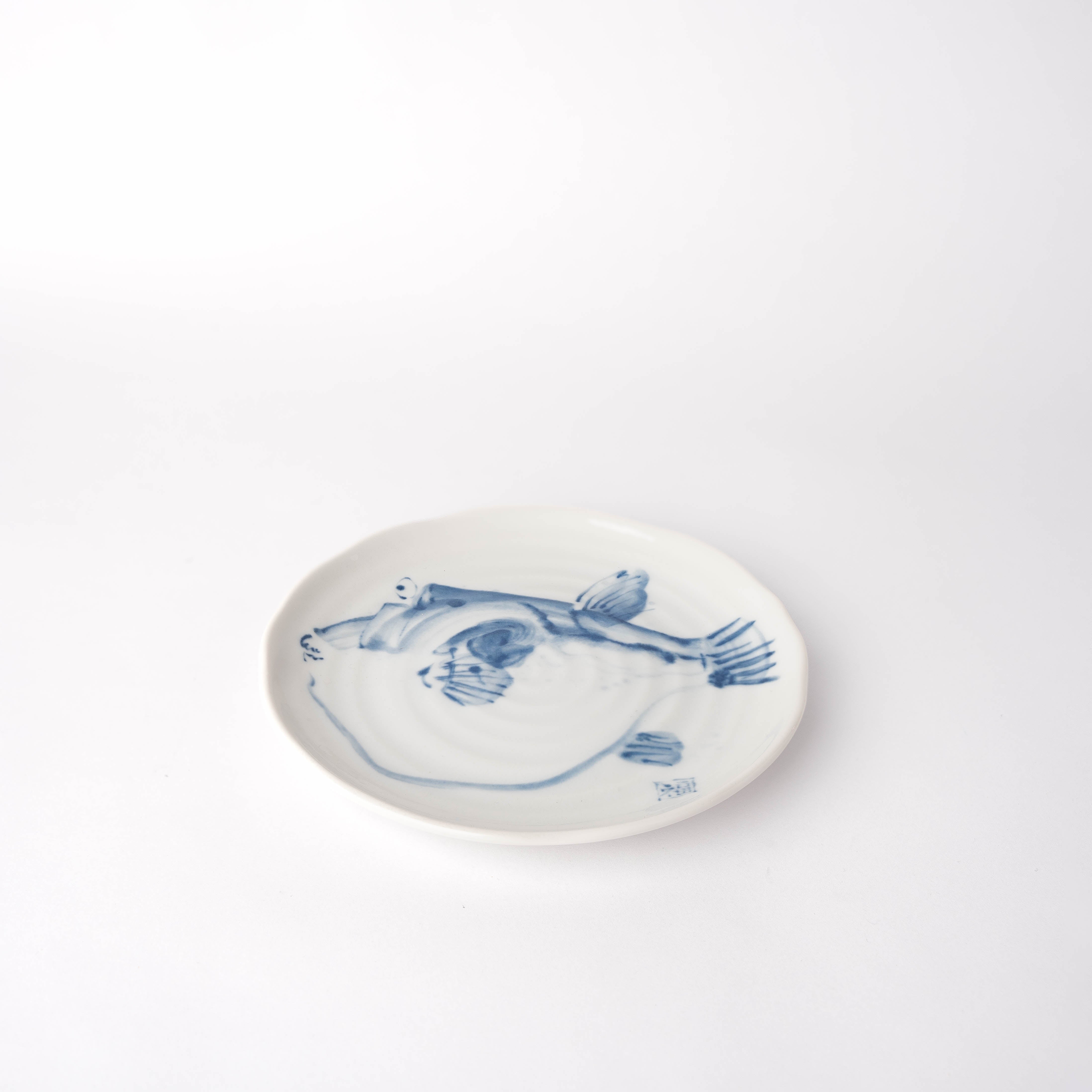 Plate 16cm Fugu Design