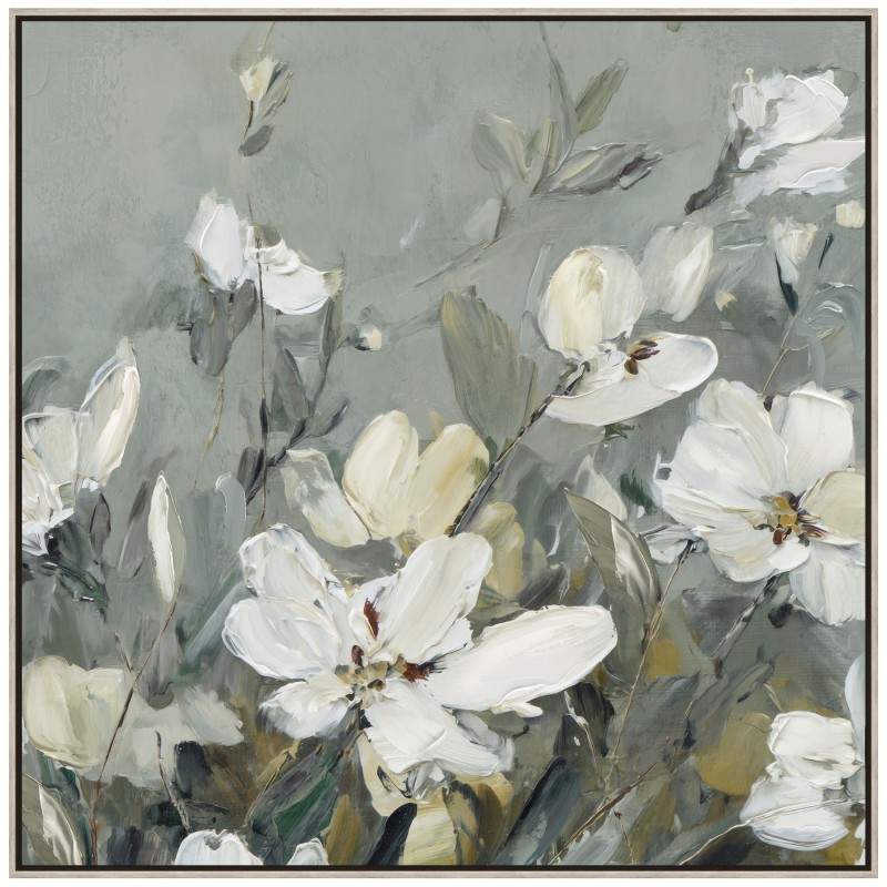 Summer Flowers Framed Artwork 80cm