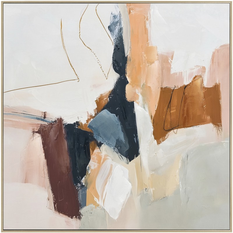 Zenith Abstract Framed Artwork 80cm