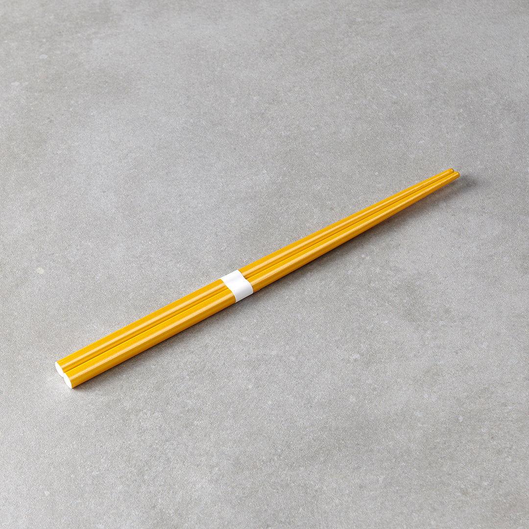 Chopsticks Lacquered Gold & White