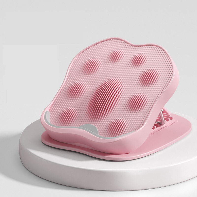 Pink Leg and Calf Stretching Board – Adjustable Yoga and Fitness Stretching Tool for Women