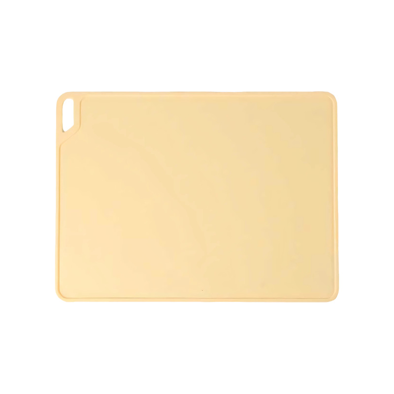 2 Pcs Yellow Safe & Durable Silicone Placemat - Heat Resistant, Spill-Proof Table Protector for Kids & Adults(30*40CM)