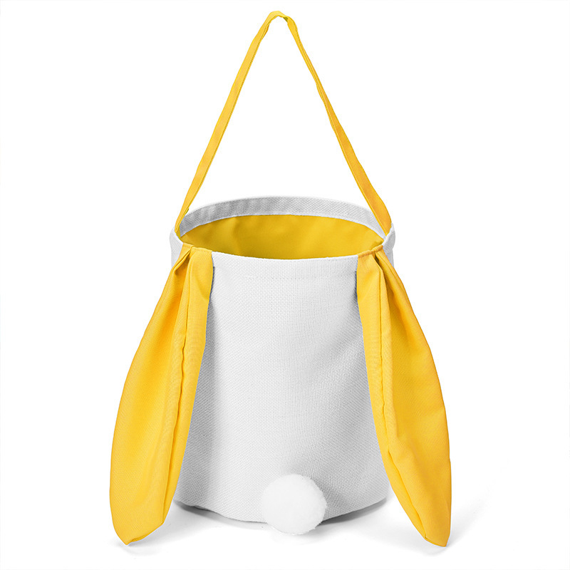 Yellow Adorable Easter Bunny Ear Tote Bag - Stylish Rabbit-Themed Candy Bag