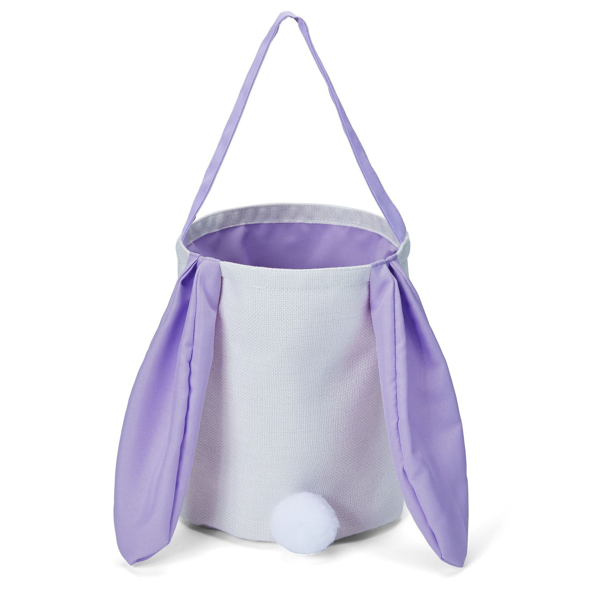 Purple Adorable Easter Bunny Ear Tote Bag - Stylish Rabbit-Themed Candy Bag