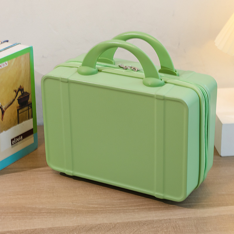 Personalized stylish and lightweight Green mini suitcase for short trips