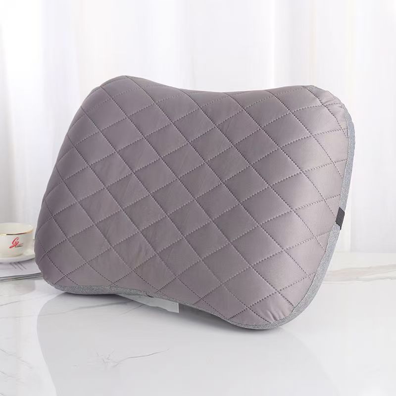 Inflatable Camping Pillow - Lightweight 46x32x12cm Travel Pillow 180g in Grey