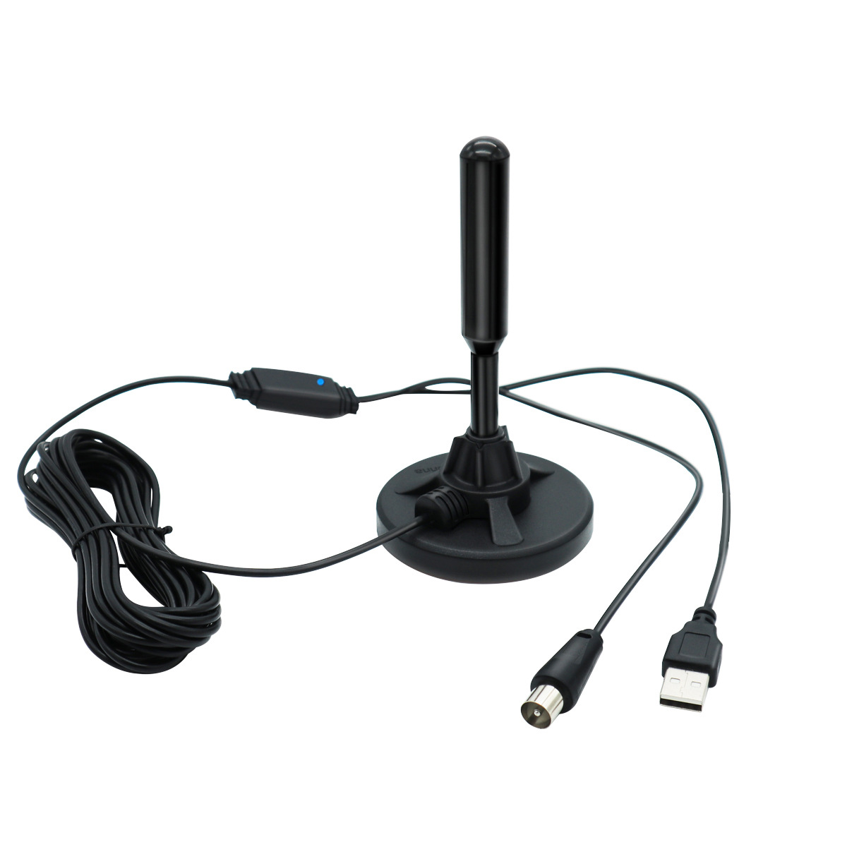 HD 4K Digital TV Antenna - 22dB High Gain, Long Range Reception with 5m Cable & IEC Connector