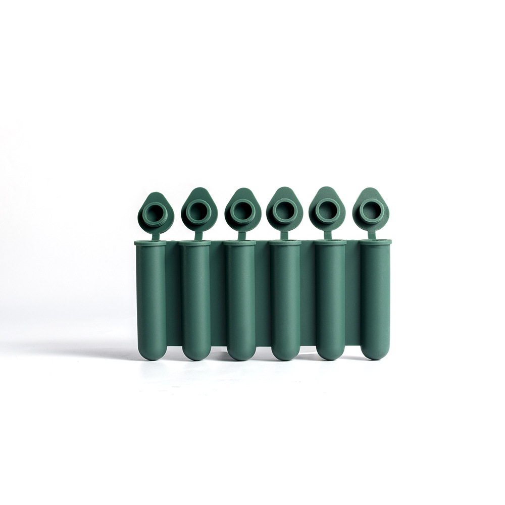 Green Bottle & Can Friendly Ice Stick Molds - 6-Cup Design, Set of 10