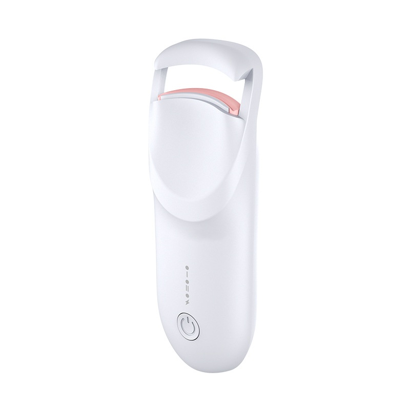 Electric Heated Eyelash Curler - USB-C Rechargeable, Fast Heating, Long-Lasting Curl(white)