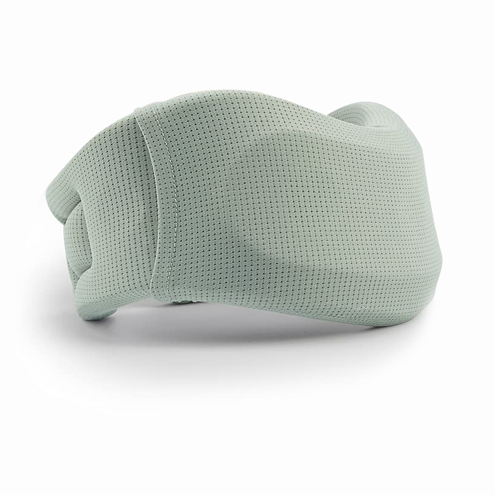 Size M Light Green Ergonomic Neck Support Brace - Soft Cervical Collar for Posture Correction and Pain Relief