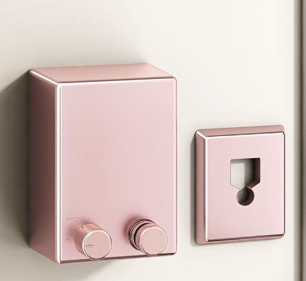 Pink Retractable Stainless Steel Clothesline - 4.2m Indoor and Outdoor Drying Solution