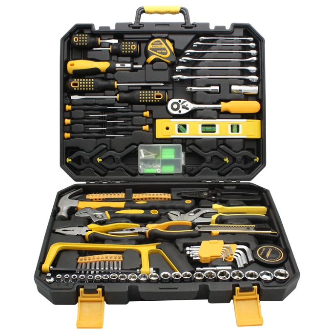168-Piece Ultimate Hand Tool Kit - Comprehensive Household & Auto Repair Set with Socket Wrenches, Pliers, Screwdrivers & Portable Storage Case