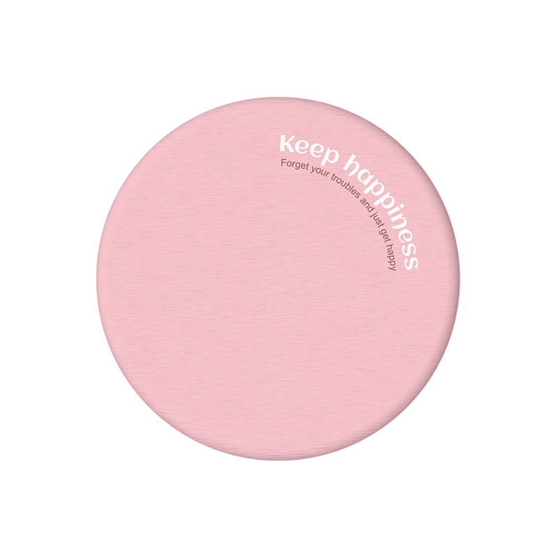 2 Pcs Pink Quick-Dry Natural Diatom Mud Coaster - Absorbent Bathroom Sink Mat for Kitchen and Washroom Use