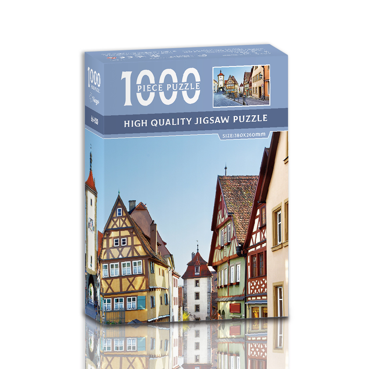 Austrian town 1000-Piece Jigsaw Puzzle – High-Quality Artistic Puzzle for Adults, Stress Relief & Mental Exercise（66-030）