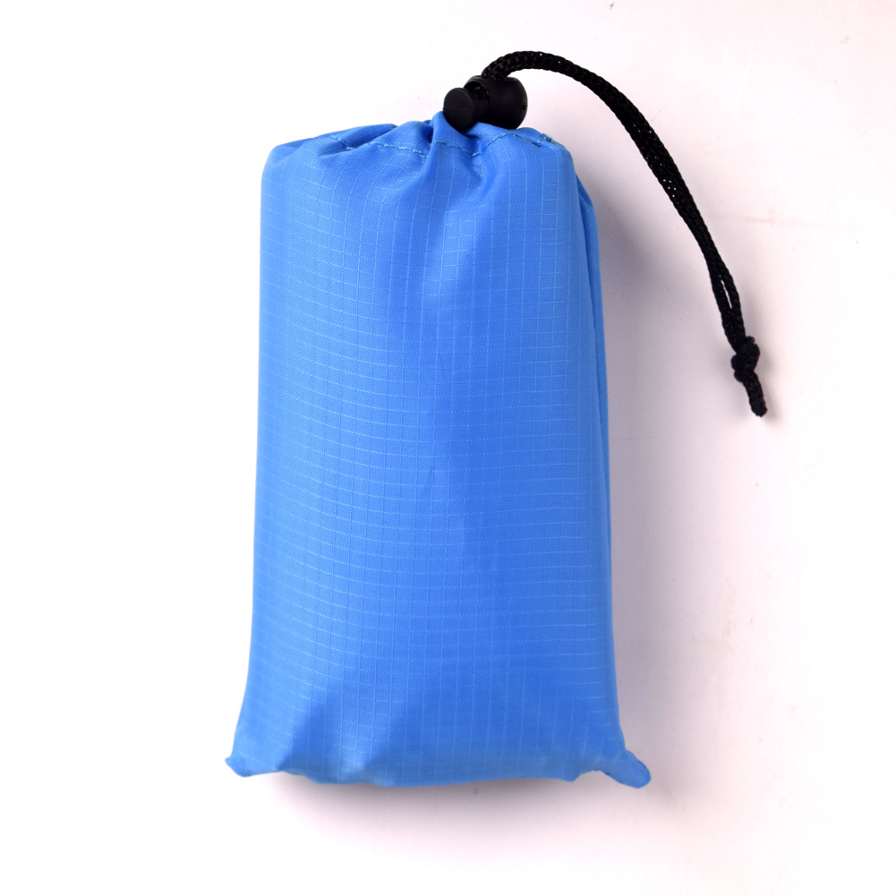 Blue Extra Large Waterproof Beach Mat 1.8x2m Sand-free Portable Picnic Blanket 260g Lightweight for Australia Outdoor Camping
