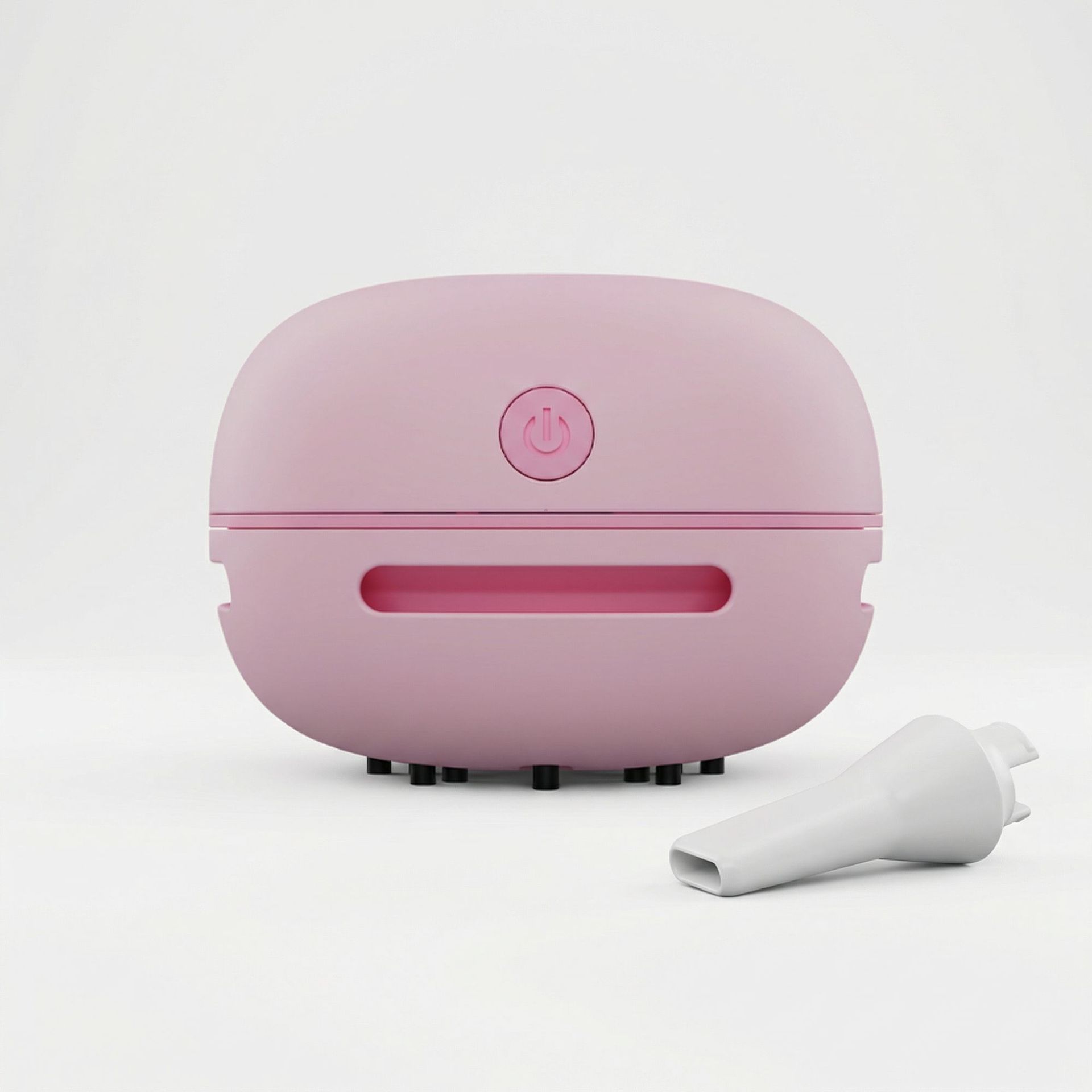 Pink Mini Handheld Cordless Vacuum Cleaner - USB Rechargeable Desktop Dust Collector with Strong Suction - Lightweight ABS Design, Washable Filter, Ideal for Home Office Keyboard & Student Desk Cleaning