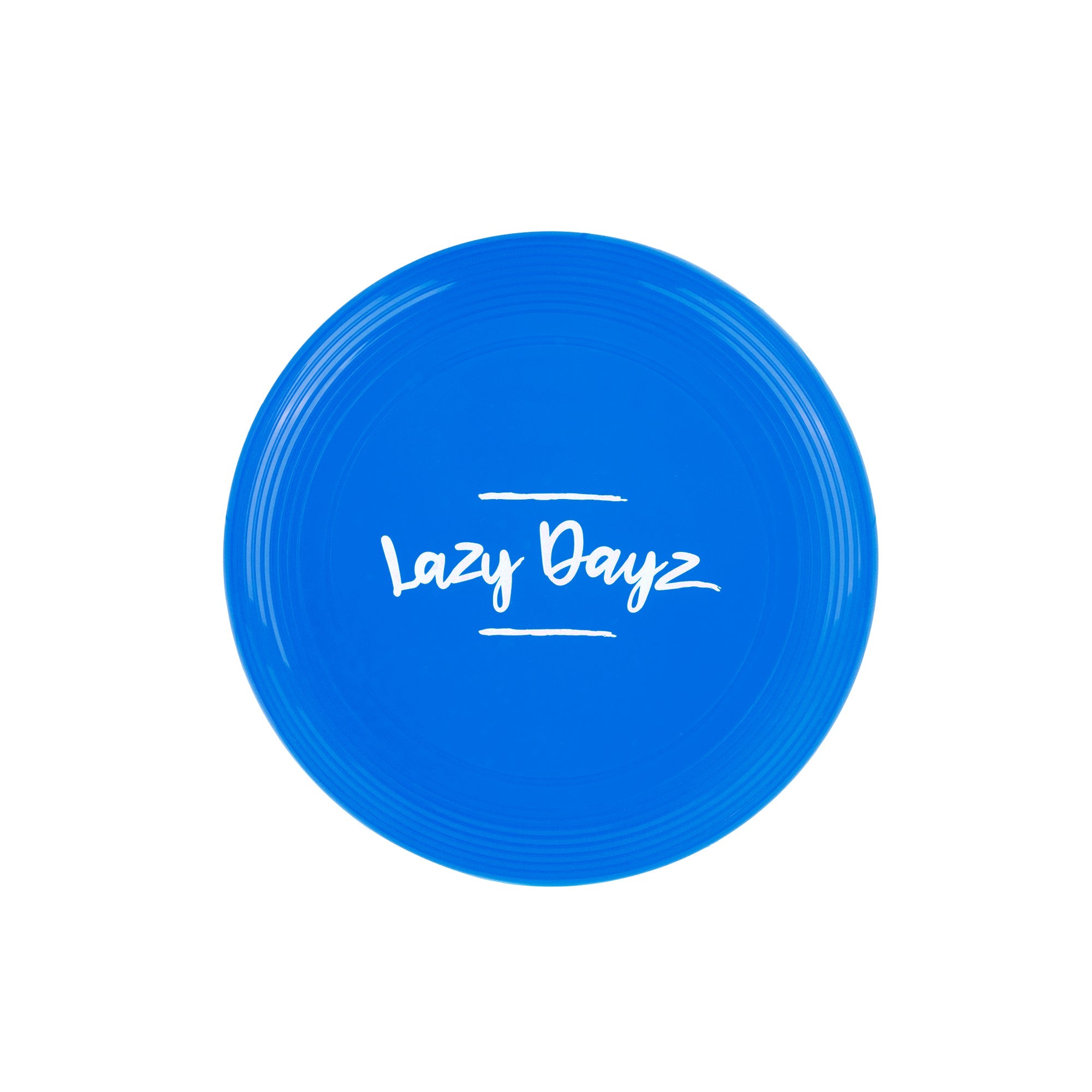 28cm Lazy Dayz Jumbo Neon Beach Frisbee - Blue