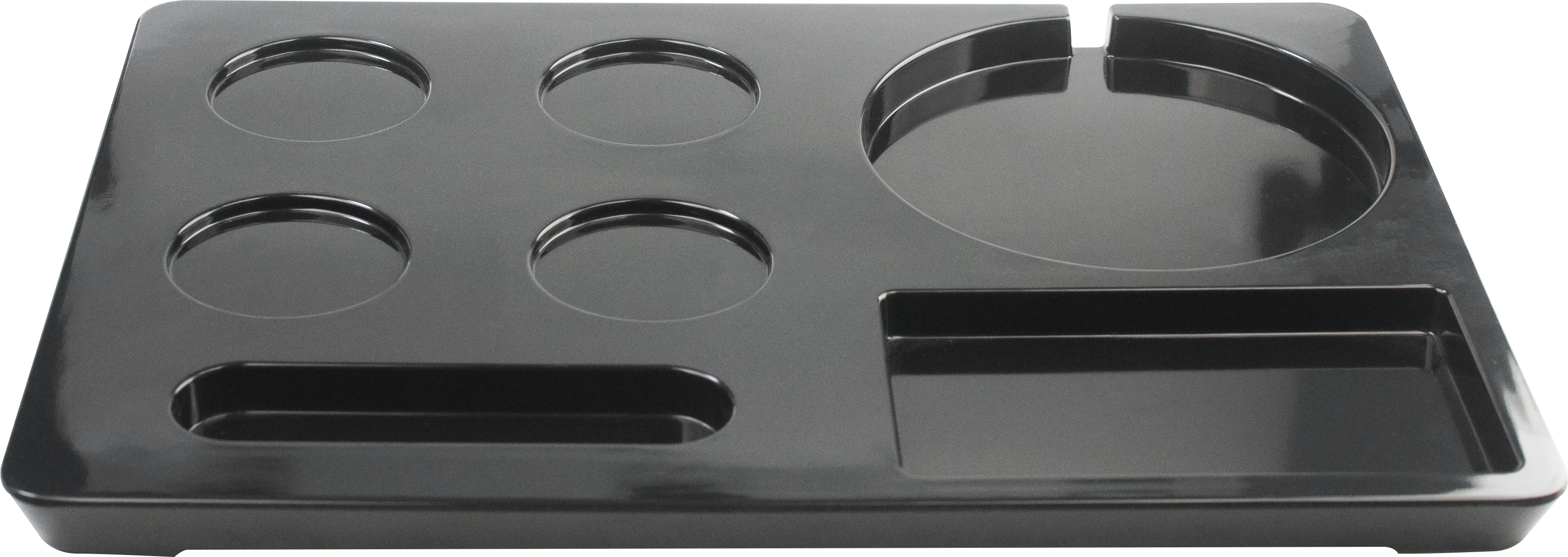 Melamine Kettle Tray - Black